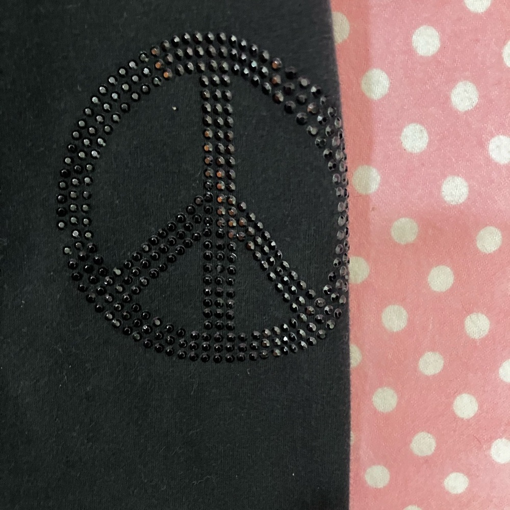 Pink Rose “Peace” leggings M - Picture 10 of 10